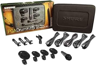 Shure PGADRUMKIT5 5-Piece Drum Microphone Kit
