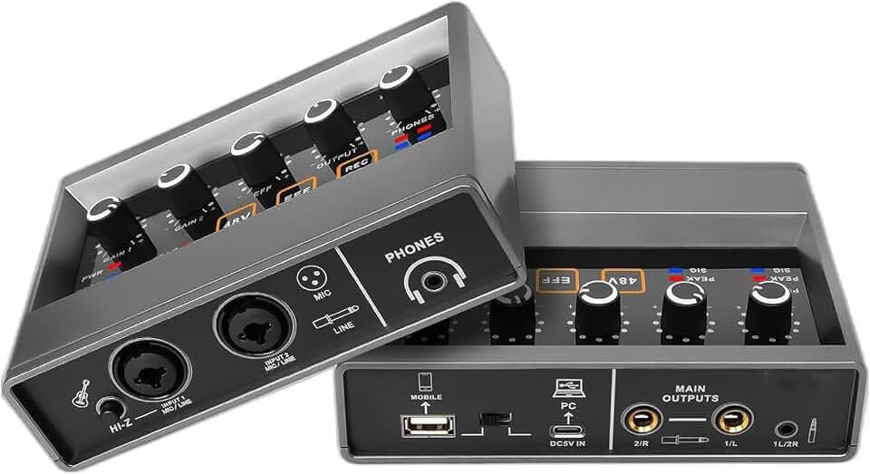 Focusrite Scarlett 2i2 4th Gen USB Audio Interface - Master Studio Production Kit (Ver 2)