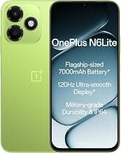 OnePlus N6 Lite | 4GB+64GB | Neo Green | Massive 7000mAh Long-Lasting Battery | 120Hz Ultra Smooth Display | 36 Months Fast & Smooth | Military-Grade Durability
