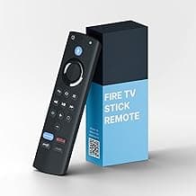 Original FlRESTICK Remote Compatible with Amzn FLRE TV Stick 3rd Generation | Compatible with Amzn FlRE TV Stick HD & 4K, Easy Pairing, Smooth Control, Replacement Remote, 6 Months Warranty
