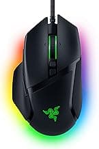 Razer Basilisk V3 Smartchoice Wired Gaming Mouse, Ergonomic Design, 26K DPI Optical Sensor, 11 Programmable Buttons, HyperScroll Tilt Wheel, Chroma RGB Lighting, Black