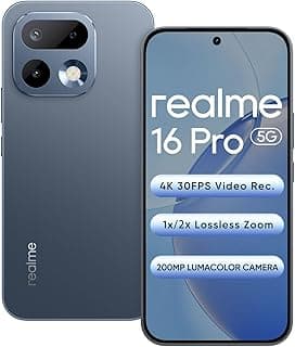 realme 16 Pro 5G Smartphone 12+256GB Grey