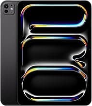 AppleiPad Pro 11″ (M4): Ultra Retina XDR Display, 1TB, 12MP Front Camera / 12MP Back Camera, LiDAR Scanner, Wi-Fi 6E + 5G Cellular with eSIM, All-Day Battery Life, Nano-Texture Glass — Space Black