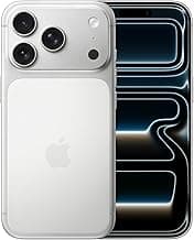 AppleiPhone 17 Pro 512 GB: 15.93 cm (6.3″) Display with Promotion up to 120Hz, A19 Pro Chip, Breakthrough Battery Life, Pro Fusion Camera System with Center Stage Front Camera; Silver