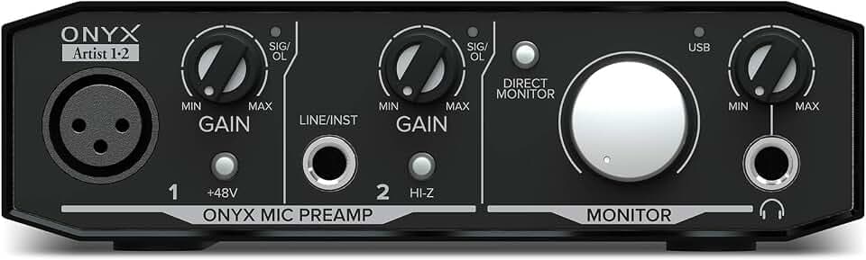 Focusrite Scarlett 2i2 4th Gen USB Audio Interface - Master Studio Production Kit (Ver 1)