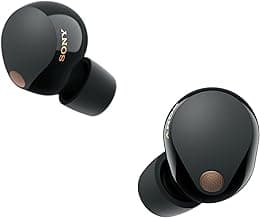 Sony WF-1000XM5 Best Active Noise Cancelling Wireless Bluetooth Earbuds with Mic, TWS, Up to 24 Hours Battery Life - Black
