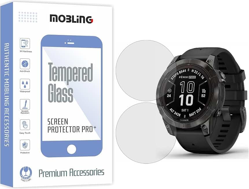 Garmin Fenix 7X Pro Sapphire Solar GPS Multi-Sport Smartwatch (Biometric Pro Pack V3)