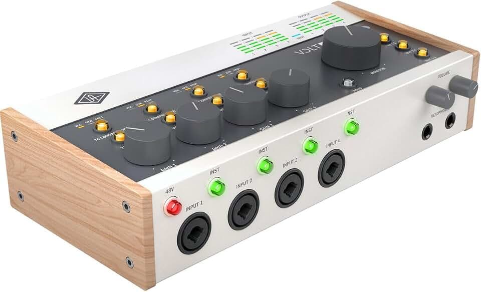 Universal Audio Volt 276 Studio USB Audio Interface - Streamer Deluxe Edition (Ver 1)