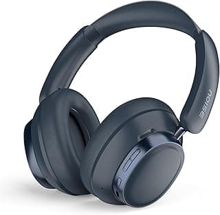 Noise Airwave Max 6 Wireless Bluetooth Headphones (2026 Launch), Hi-Res LDAC Audio, Adaptive ANC 45dB, 120H Battery, Low Latency 80ms, Deep Bass, Over-Ear Noise Cancelling Headphones (Cobalt Blue)