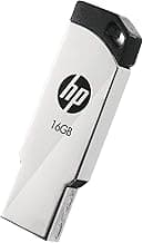 HP v236w 16GB USB 2.0 Pen Drive, Metal Silver
