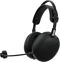 SonyINZONE H9 II Wireless Noise Cancelling Gaming Headset,WH-G910N, Lightweight, Detachable Cardoid AI Mic, WH-1000XM6 Drivers, 2.4GHz and Bluetooth, Soft Case, for PC, PS5, Switch, and Mobile, Black