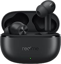 realme Buds T200x True Wireless Earbuds with 12.4mm Dynamic Bass Drivers, 25 dB ANC, Quad Mic, 45ms Latency, Upto 48 Hrs Playback, Fast Charge, IP55 Rated, BT 5.4 (Pure Black)
