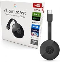 CHROMEKAST Wireless Display Dongle Receiver miracast Air Play hdmi USB Adapter, Light Black