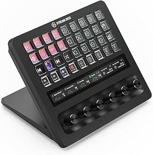 Elgato Stream Deck + XL – Customizable Control Platform With Macro Keys, Multifunction Dials, Touch Strip for Professional Systems & Production – USB-C for PC and Mac