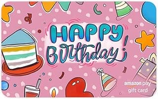 Amazon Pay Digital Gift Card | Birthday | Instant Delivery | 1-year Validity | Gift for your loved ones with freedom of choice