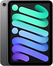 AppleiPad mini (A17 Pro): Apple Intelligence, 21.08 cm (8.3″) Liquid Retina Display, 128GB, Wi-Fi 6E, 12MP Front/12MP Back Camera, Touch ID, All-Day Battery Life — Space Grey