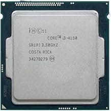 Core i3 4130/4150/4160/4170/4330/4340/4350/4360/4370 4th Generation, 2.9 GHz Upto 3.8 GHz, LGA 1150 Socket, 2 Cores, 4 Threads, 3/4 MB Cache, Desktop Processor, 1 Year Warranty (Silver)