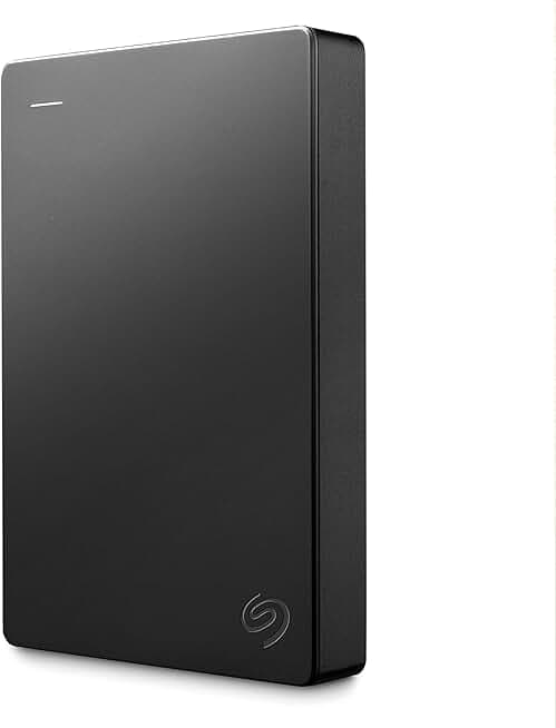 Seagate 4TB One Touch External Hard Drive with Password Protection & Rescue Services (Navy Blue, Edition 3)