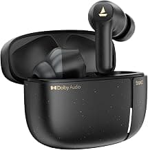 boAt 2026 Launch Airdopes Prime 800D, Surround Sound by Dolby Audio, 45H Battery, Quad Mic AI-ENx™, 11mm Drivers, ASAP™ Charge,App Support Wireless Bluetooth TWS Earbuds with mic(Black Raven)