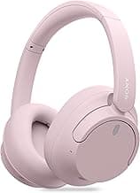 SonyWH-CH720N Noise Cancellation Wireless Bluetooth Over Ear Headphones with Mic, Up to 35Hrs Battery- Pink