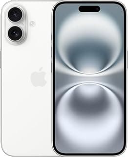 iPhone 16 128 GB: 5G Mobile Phone with Camera Control, A18 Chip and a Big Boost in Battery Life. Works with AirPods; White