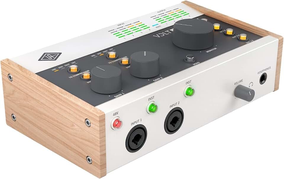 Universal Audio Volt 276 Studio USB Audio Interface - Studio Starter Kit (Ver 2)