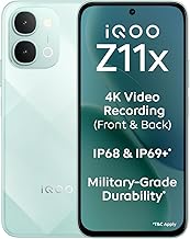 iQOO Z11x 5G (Prismatic Green, 8GB RAM, 128 GB Storage)