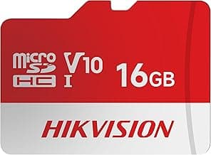 HIKVISION Extreme 16GB microSDXC Memory Card Class 10, V30 | 92MB/s Read, 15MB/s Write Speed | Compitable with Smartphones, Camera, CCTV | Drop Protection | Memory Card | 3 Yrs Warranty.