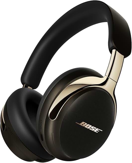 Bose QuietComfort Ultra Spatial Audio Wireless Noise Cancelling Headphones (Platinum Silver, Edition 3)