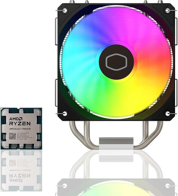 AMD CPU Unit in Tray Ryzen 7 7800X3D 8-Core 16-Thread Desktop Processor with 3D V-Cache Technology - AM5 Socket Long-Term Support (Rev 5)