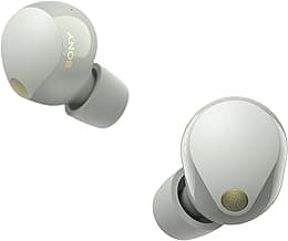 SonyWF-1000XM5 Best Active Noise Cancelling Wireless Bluetooth Earbuds with Mic, TWS, Up to 36 Hours Battery Life - Silver