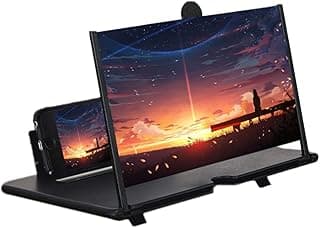 8 Inch HD Screen Magnification for Enhanced Viewing : Enlarges Smartphone Screens to a Wider Display, Providing Clearer visuals and Improved Comfort for Watching Movies, Videos, Reading, and Gaming.