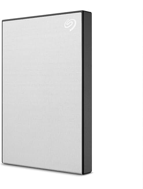 Seagate 1TB One Touch External Hard Drive with Password Protection & Rescue Services (Navy Blue, Edition 1)