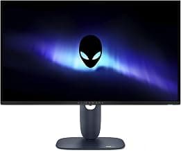 AlienwareAW2725D 27" (68.58 cm) QD-OLED Gaming Monitor with 280Hz Refresh Rate, 0.03ms Response, NVIDIA G-SYNC Compatible, HDCP Supported, Interstellar Indigo Design & Adjustable Stand
