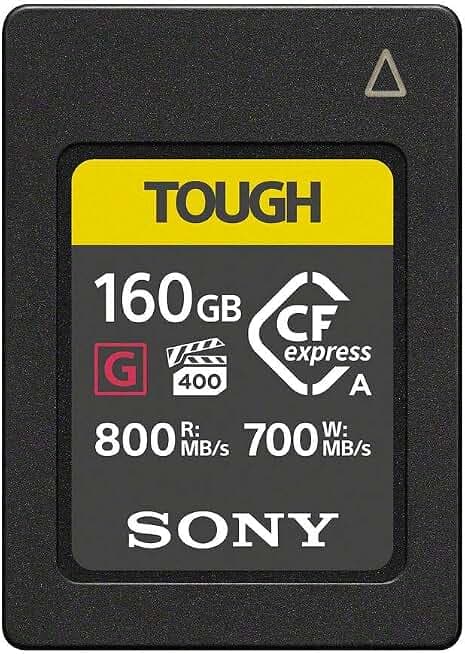 Sony 64GB TOUGH SF-G Series UHS-II SDXC Card 300MB/s V90 Waterproof Cinema Grade - IP68 Certified (Rev 4)