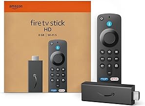 Certified Refurbished Amazon Fire TV Stick HD, Alexa Voice Remote with TV power & volume controls, full HD streaming device