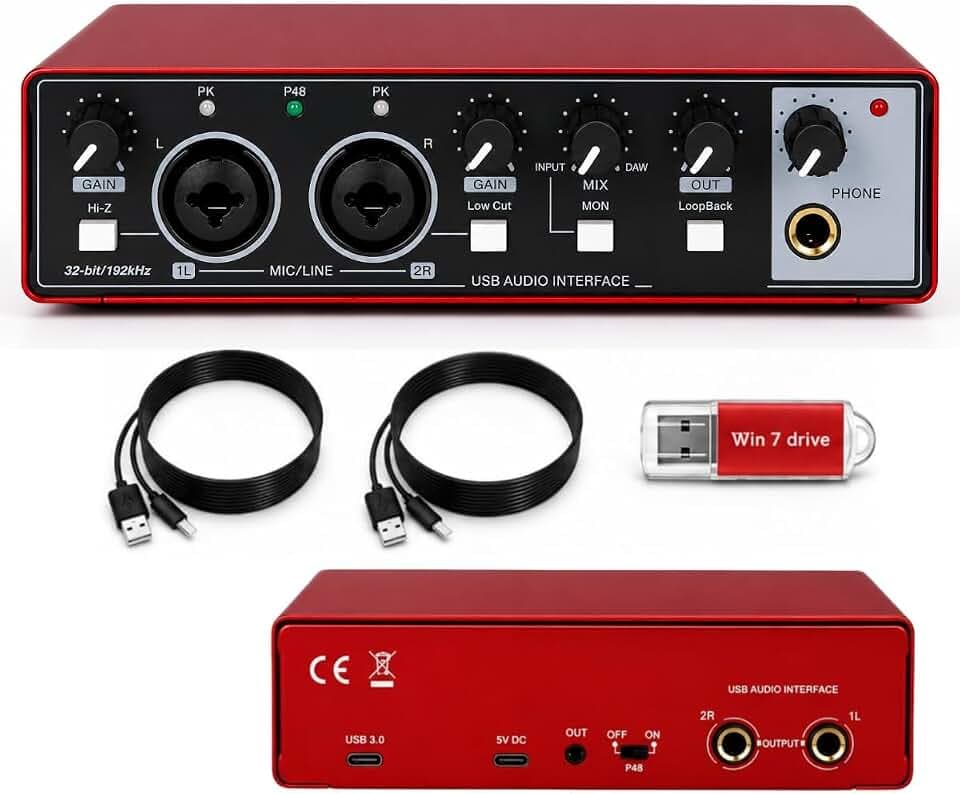 Focusrite Scarlett 2i2 4th Gen USB Audio Interface - Creator Special Edition (Ver 3)