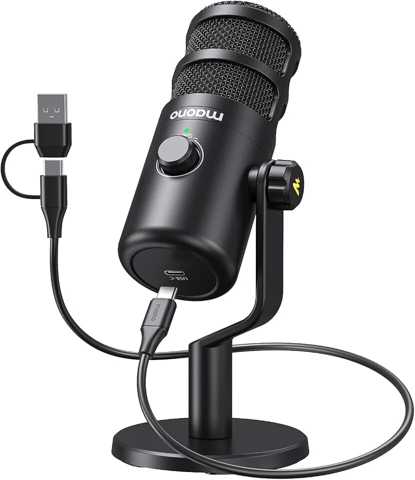 Shure SM7B Cardioid Dynamic Vocal Broadcast Microphone for Podcasting & Studio Streaming - Master Studio Production Kit (Ver 3)