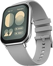 Fire-Boltt Ninja Call Pro Max Bluetooth Calling Smart Watch, 2.01" HD Display, 120+ Sports Modes, Health Suite, AI Voice Assistance, SpO2 & Heart Rate Monitor Smartwatch for Men & Women - Grey