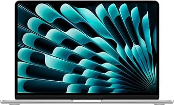 Apple2025 MacBook Air (13-inch, Apple M4 chip with 10-core CPU and 8-core GPU, 16GB Unified Memory, 256GB) - Silver