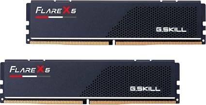 G.SKILL Flare X5 Series (AMD Expo) 32GB (2x16GB) DDR5 6000 Mhz CL30-38-38-96 1.35V Desktop Memory RAM - F5-6000J3038F16GX2-FX5