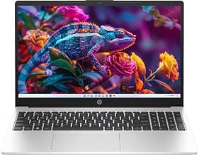 HP Professional 15 (2026), Intel (i3 14th Gen) Core 3 100U - (8 GB DDR5/512 GB SSD/Intel UHD Graphics/Windows 11 Pro) Thin & Light Business Laptop/15.6" FHD/Fingerprint/Silver/1.5kg/MS Office
