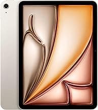 AppleiPad Air 27.59 cm (11″) (M4): Liquid Retina Display, 128 GB, 12MP Front/Back Camera, Wi-Fi 7 with Apple N1, Touch ID, All-Day Battery Life — Starlight