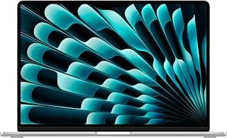 Apple 2026 MacBook Air 15″ Laptop with M5 chip: AI and Apple Intelligence, 38.91 cm (15.3″) Liquid Retina Display, 16GB Unified Memory, 512GB SSD Storage, 12MP Center Stage Camera, Touch ID; Silver