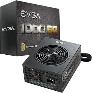 EVGA 1000 GQ, 80+ Gold 1000W, Semi Modular, EVGA ECO Mode, 5 Year Warranty, Power Supply 210-GQ-1000-V1