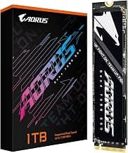 AORUS Gen4 7300 SSD 1TB (w/o Heat Spreader) PCIe 4.0 NVMe M.2 Internal Solid State Drive with Read Speed Up to 7300MB/s, Write Speed Up to 6000MB/s, AG4731TB N