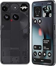 Nothing Phone (3), Black (16GB, 512 GB) | Snapdragon 8s Gen 4 | 50MP + 50MP + 50MP Rear Camera | 1.5K+ 120Hz AMOLED Flexible LTPS Display