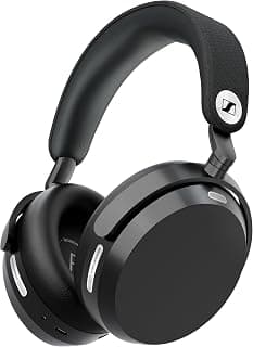 Sennheiser Momentum 5 Wireless Headphones (New Launch) – Adaptive ANC, 57-Hr Battery, Replaceable Battery, Hi-Res Audio, Dolby Atmos, aptX Lossless, Clear Calls, Gaming Mode, Sound Personalisation