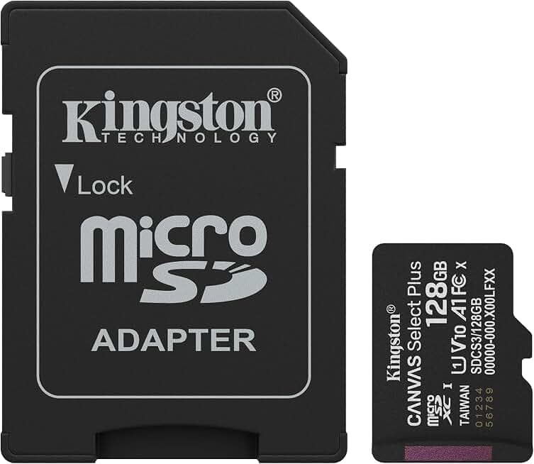 Kingston 512GB Canvas Go! Plus MicroSDXC 170MB/s Read UHS-I U3 V30 A2 for 4K Cameras - High Frame-Rate 4K (Rev 3)