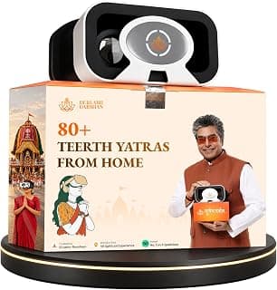 Durlabh Darshan VR Headset +2 Year App Subscription
